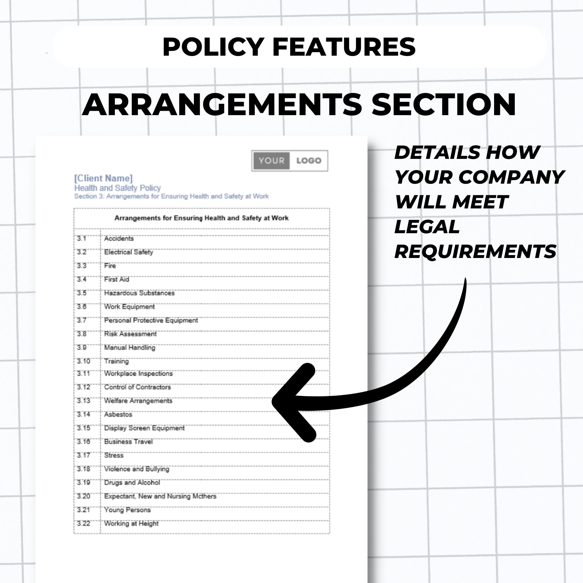 Health & Safety Policy Template – Editable Word Document