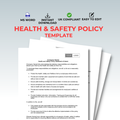 Health & Safety Policy Template – Editable Word Document